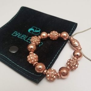 Baublebar Roseland Pop Wrap Rose Gold Bracelet